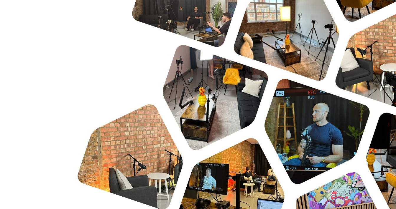 Vertical Drop podcast studio